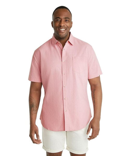 Big & Tall Cuba Textured Shirt