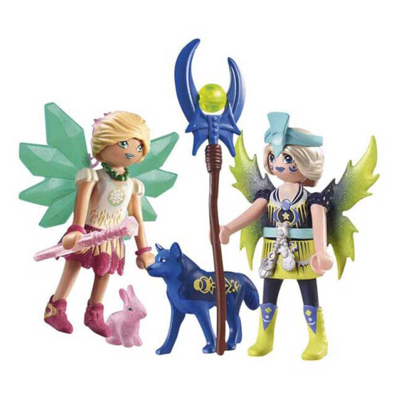 Конструктор Playmobil Playmobil Crystal And Moon Fairy With Soul Animals.