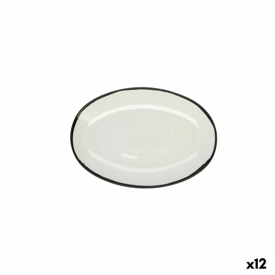 Поднос для закусок Ariane Vital Filo Керамика Белый Ø 26 см (12 штук)