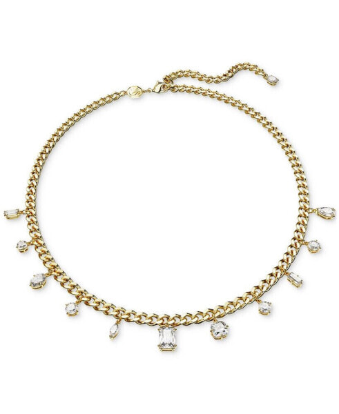 Swarovski gold-Tone Mixed Crystal Charm Necklace, 16-1/2" + 3-1/6" extender