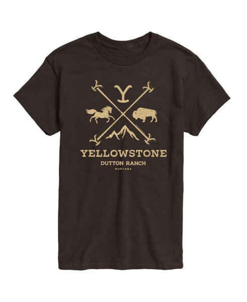 Hybrid Apparel Yellowstone Mens Short Sleeve Tee