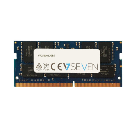 V7 V72560032GBS - 32 GB - 1 x 32 GB - DDR4 - 3200 MHz - 260-pin SO-DIMM