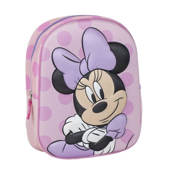 Школьный рюкзак Minnie Mouse Розовый 25 x 31 x 10 cm