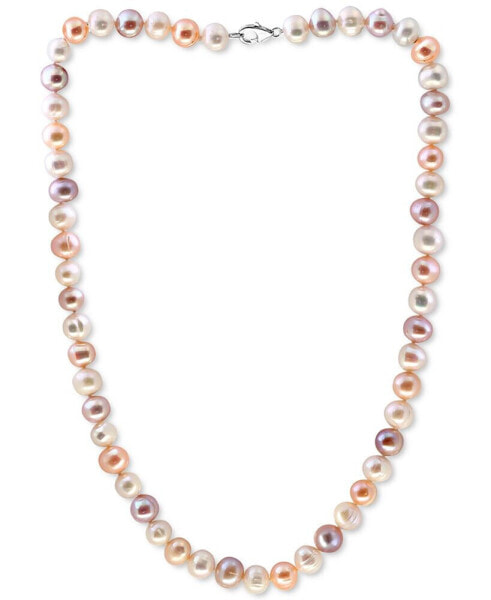 EFFY Collection eFFY® White Cultured Freshwater Pearl (7 mm) 18" Statement Necklace (Also in Gray, Pink, & Multicolor Cultured Freshwater Pearl)