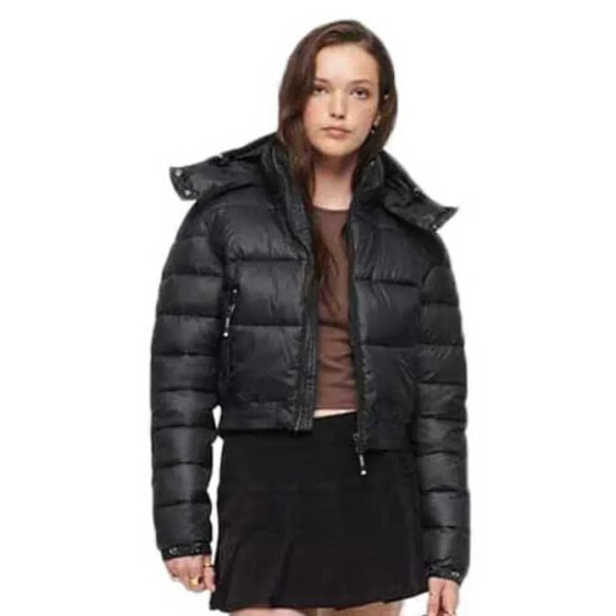 SUPERDRY Crop Fuji puffer jacket