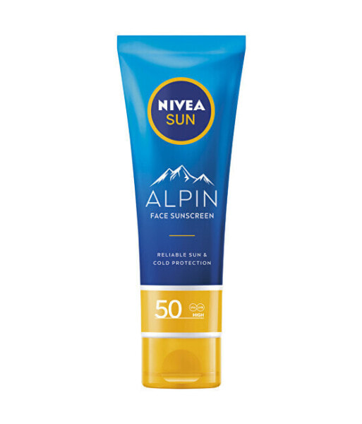 Защитный крем для загара и защиты от солнца SPF 50 50 мл Sun Alpin Nivea