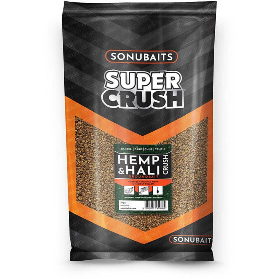 Прикормка натуральная Sonubaits Hemp&Hali Crush 2кг