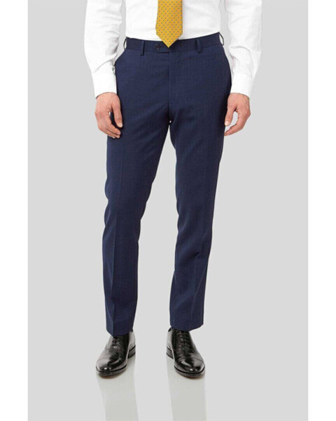 Charles Tyrwhitt Slim Fit Pindot Travel Suit Trouser Men's