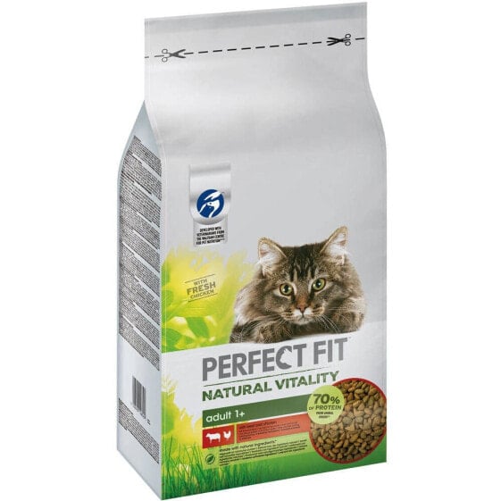 PERFECT FIT Natural vitality beef and chicken 6 kg cat food