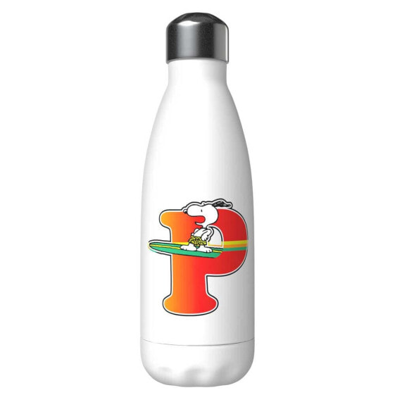 SNOOPY Letter P Customized Stainless Steel Bottle 550ml