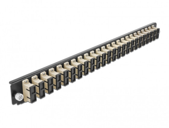 Delock 43365 - Fiber - SC - Beige - Rack mounting - 1U - 44 mm