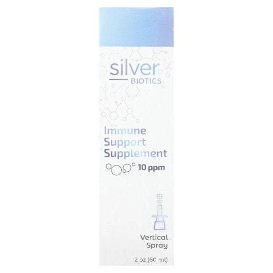 Silver Biotics, Immune Support Supplement, 10 ppm, 2 oz (60 ml)