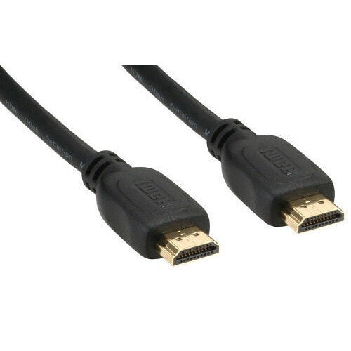 InLine HDMI cable - High Speed HDMI Cable - M/M - black - golden contacts - 20m