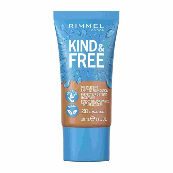 Основа-крем для макияжа Rimmel London Kind & Free 210-golden beige (30 ml)