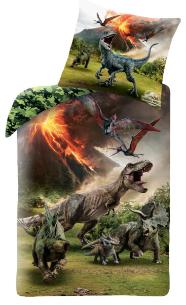 Детский комплект постельного белья MTOnlinehandel Jurassic World Dinosaurier