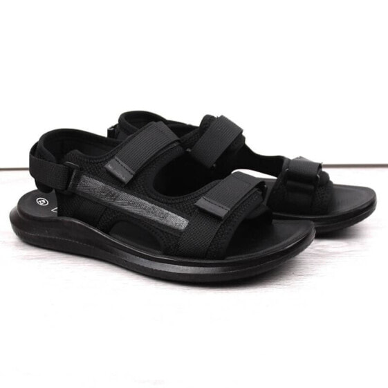 Velcro sports sandals News M 23MN02-5801 black