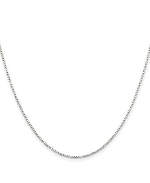 Stainless Steel Polished 1.2mm Box Chain Necklace