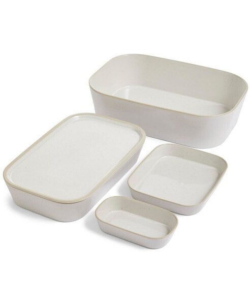 Urban Dining White Cook and Serve 5 Piece Set