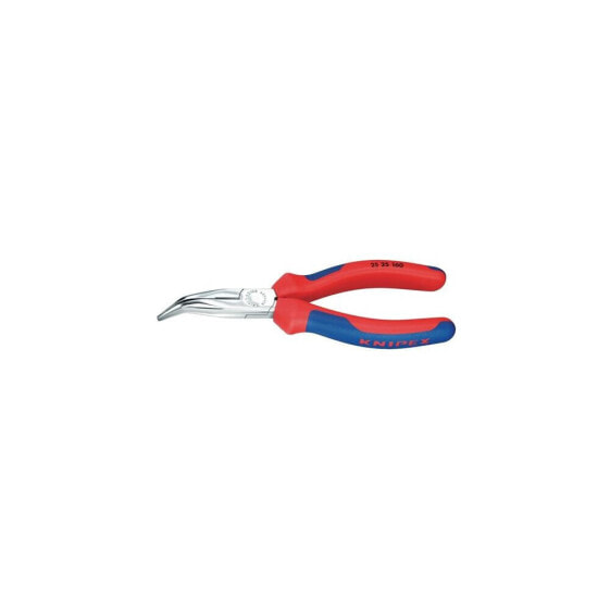 Knipex Flachrundzange Länge 160 mm flachrund 40° gewinkelt Mehrkomponenten-Hüllen