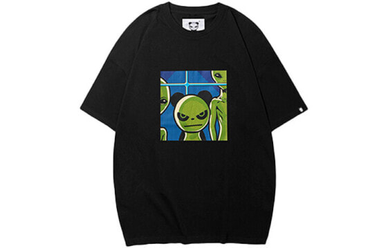 HIPANDA 熊猫外星人T恤 男款 / Футболка HIPANDA T Featured Tops T-Shirt