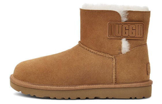 Угги женские UGG Mini Bailey в ярко-коричневом цвете