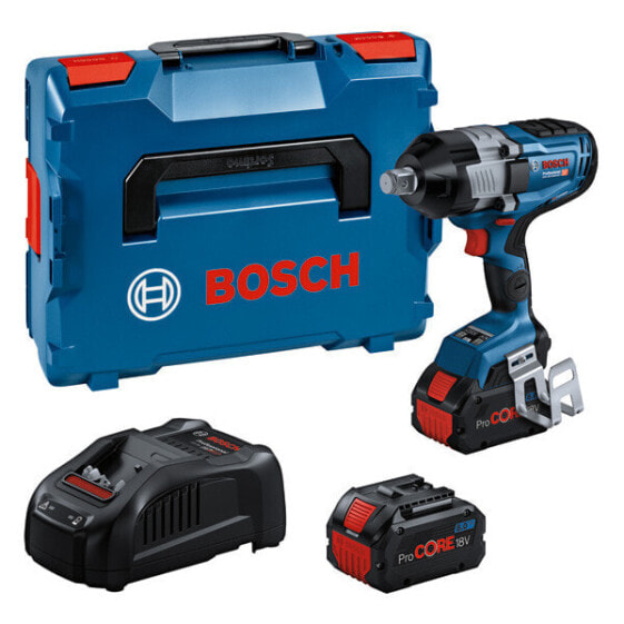 Bosch Akku-Drehschlagschrauber GDS 18V-1600 HC, 3/4", 2x 8,0Ah PC und Ladegerät in L-BOXX