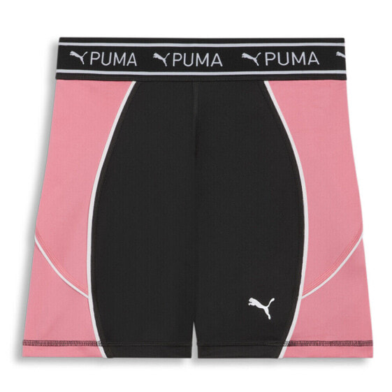 Puma Fit Train Strong 5 Inch Athletic Shorts Womens Pink Casual Athletic Bottoms