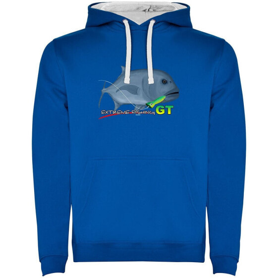 KRUSKIS GT Extreme Fishing Two-Colour hoodie