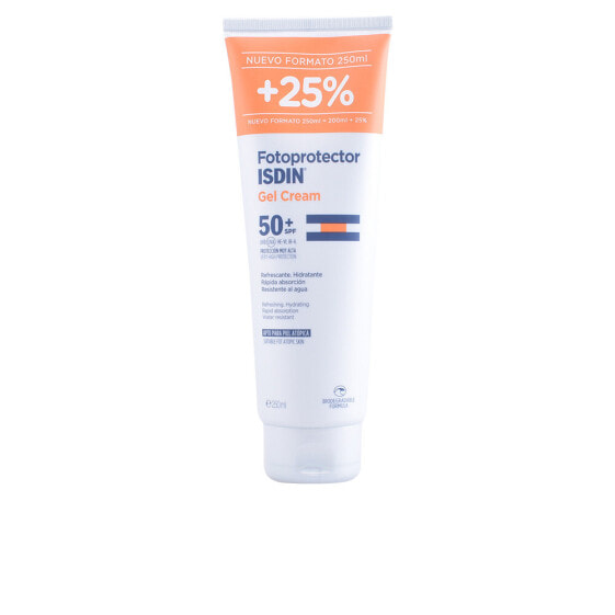 Isdin Fotoprotector Gel Cream SPF50 Освежающий и успокаивающий солнцезащитный крем-гель для атопической кожи 200 мл