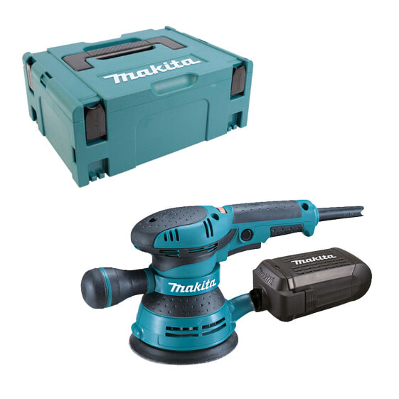 Makita Exzenterschleifer BO5041J 125 mm mit Staubsack im Makpac Gr. 2