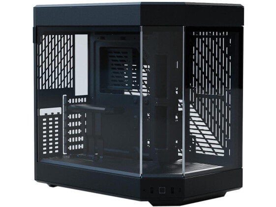 HYTE Y60 Modern Aesthetic Dual Chamber Panoramic Tempered Glass Mid-Tower ATX Co