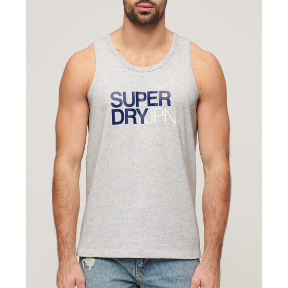 SUPERDRY Sportswear Logo Relaxed sleeveless T-shirt