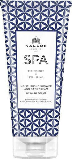 Kallos Moisturizing Shower And Bath Cream żel i płyn do kąpieli z algami 200ml