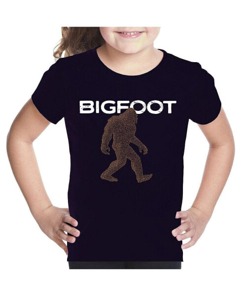 Футболка для девочек Bigfoot LA Pop Art