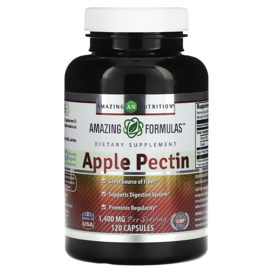 Apple Pectin, 1,400 mg, 120 Capsules (700 mg per Capsule)