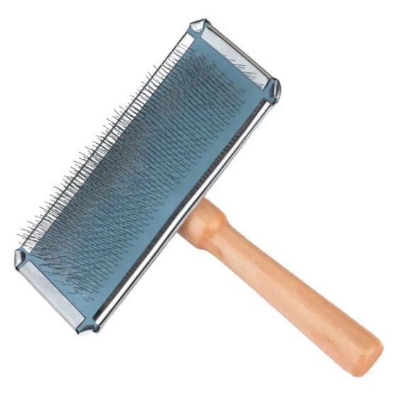 KERBL Soft brush with metal bristles