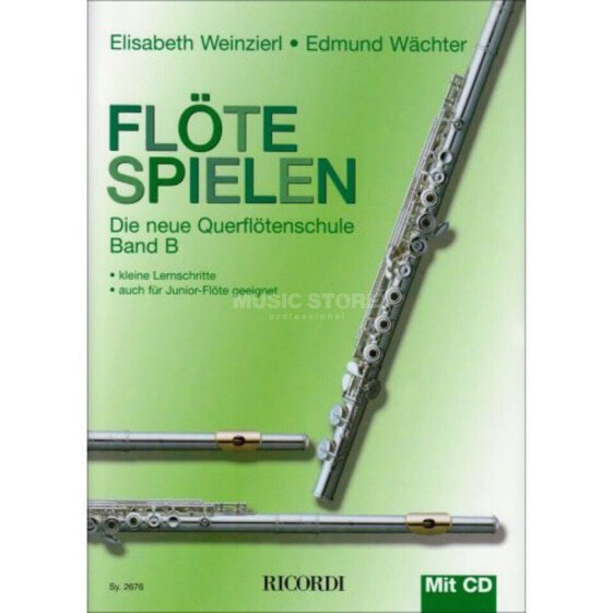 Ricordi Flöte spielen B Weinzierl/Wächter, Schule/CD