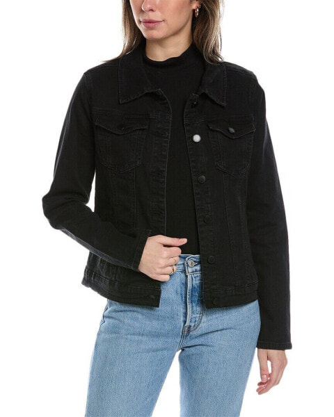 Franne Golde Classic Stretch Denim Jacket Women's M