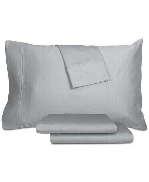 Percale Solid 4-Pc. Sheet Set, California King