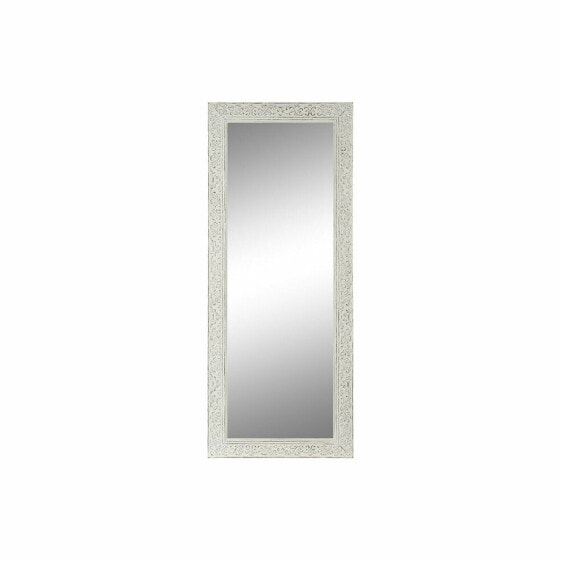 Wall mirror DKD Home Decor White Mango wood MDF Wood Stripped (76 x 4 x 190 cm)