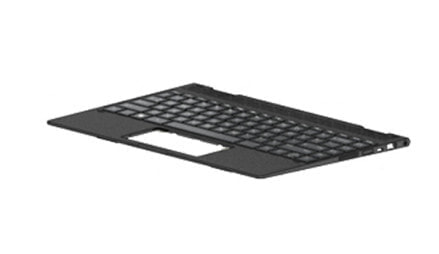 HP L19586-DH1 - Housing base + keyboard - Nordic - Keyboard backlit - HP - Envy x360 13