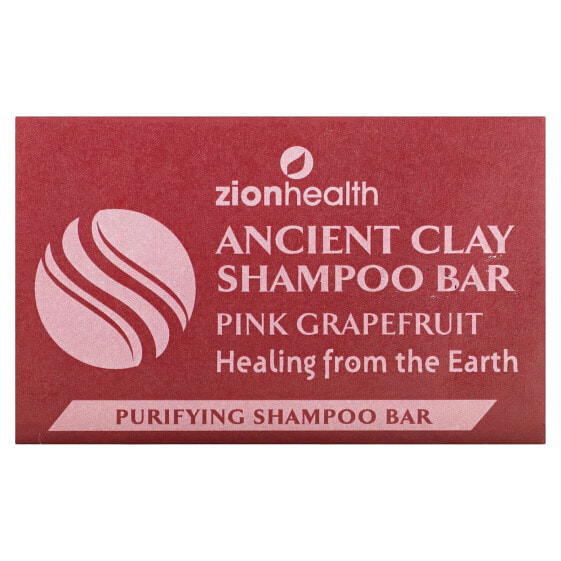 Ancient Clay Shampoo Bar, Pink Grapefruit, 6 oz (70 g)