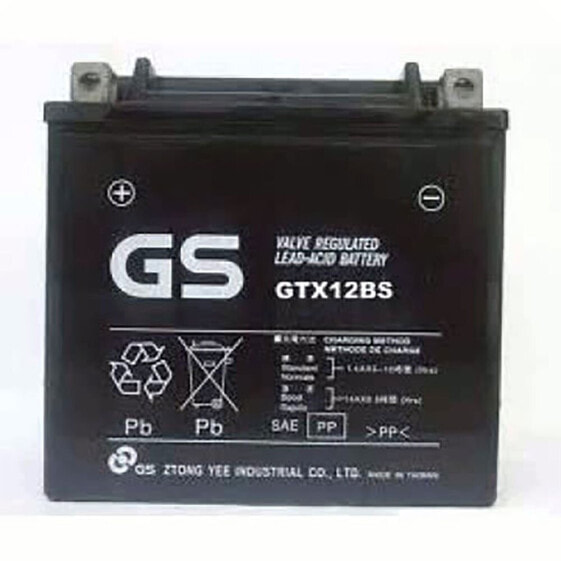 GS BATERIAS GTX12BS AGM Battery