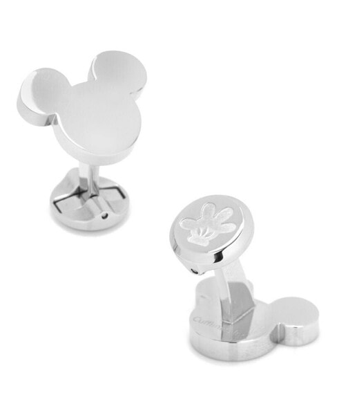 Запонки  Inc Mickey Mouse Silhouette Steel