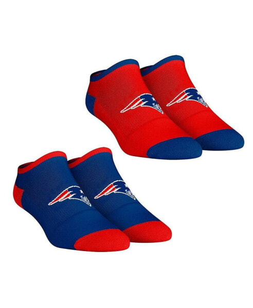 Women's Socks New England Patriots Core Team 2-Pack Low Cut Ankle Sock Set