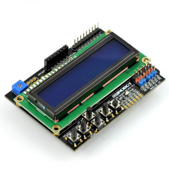 Электрическая плата DFRobot LCD Keypad Shield v1.1 для Arduino