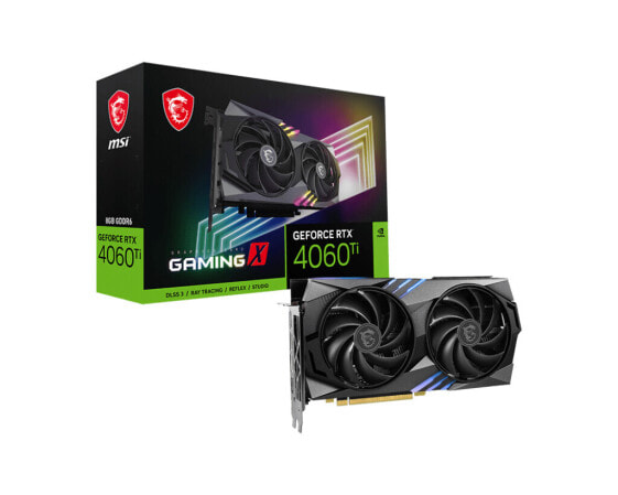 Видеокарта MSI GeForce RTX 4060 Ti GAMING X 8G