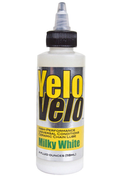 Смазка для велосипедной цепи Yelo Velo высокой производительности // 4 унции // На основе растений // Керамика
