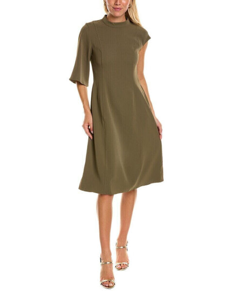 Gracia One-Sleeve Midi Dress Women's