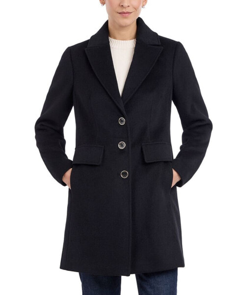 Women's Notched-Collar Coat